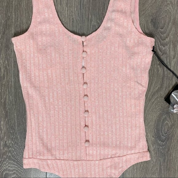 Revolve Privacy Please Gyle Bodysuit Pale Pink Size Small - Picture 5 of 13